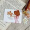 46 Pieces Small Size Fall Scrapbooking Laptop Stickers, Doraking Boxed DIY Decoration Autumn Leaves Stickers for Laptop, Planners, Scrapbook, Suitcase, Diary, Notebooks, Album(Falling Leaves, 46pcs/ Box)